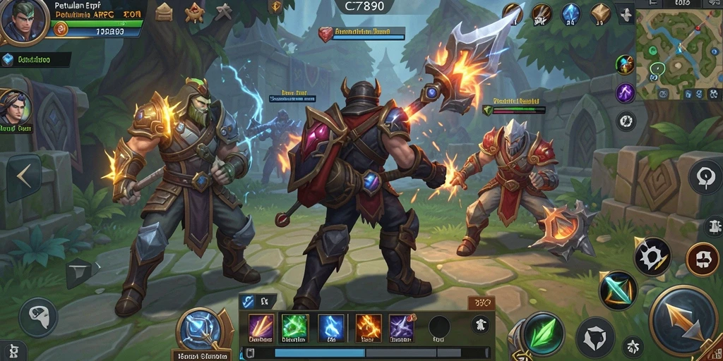 Tampilan gameplay C7890 yang menantang dan imersif.