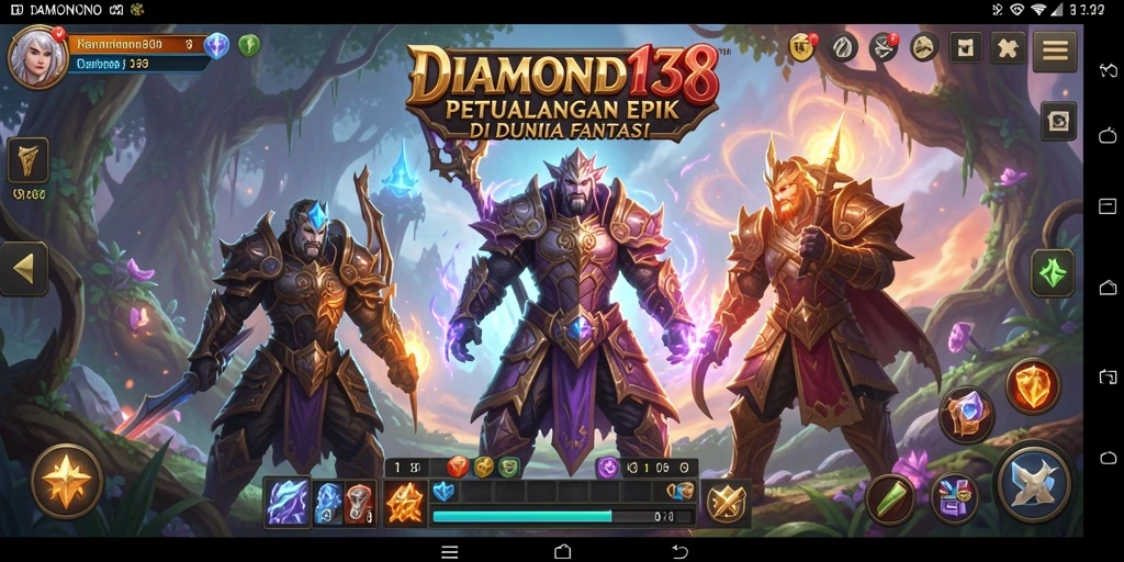 Tampilan gameplay petualangan DIAMOND138 yang menegangkan.