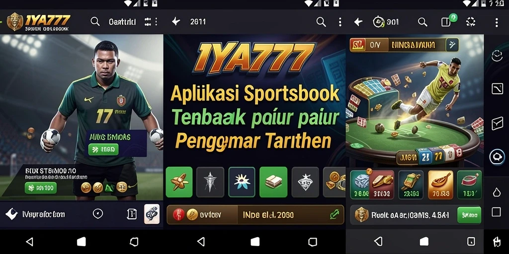 Screenshot utama IYA777 menampilkan antarmuka taruhan yang menarik.