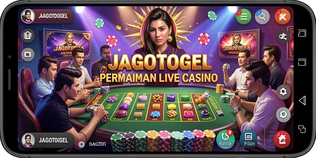 Gameplay menegangkan di JAGOTOGEL dengan dealer langsung.