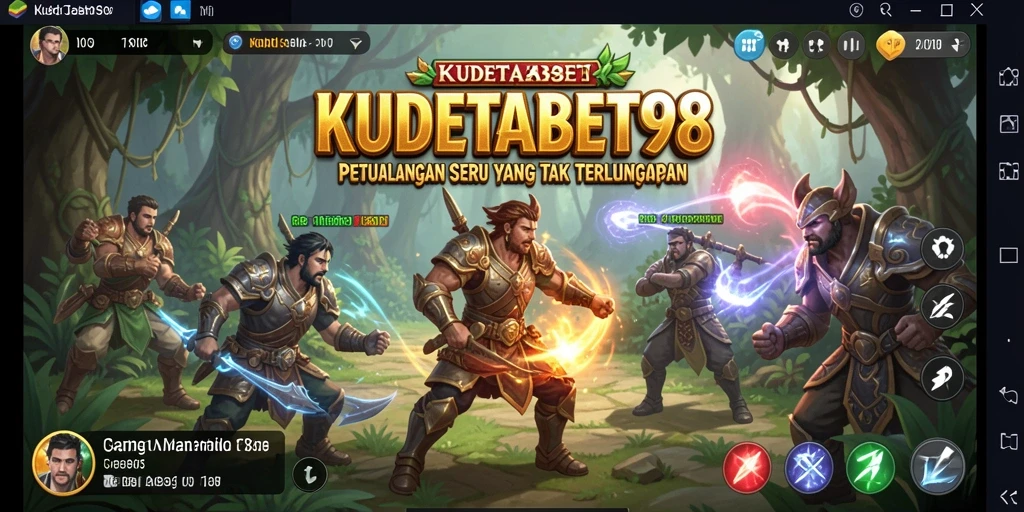 Tampilan gameplay petualangan yang seru dan menegangkan.