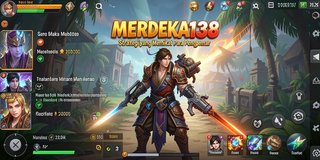 Screenshot gameplay <strong>MERDEKA138</strong> menampilkan aksi strategis yang mendebarkan.