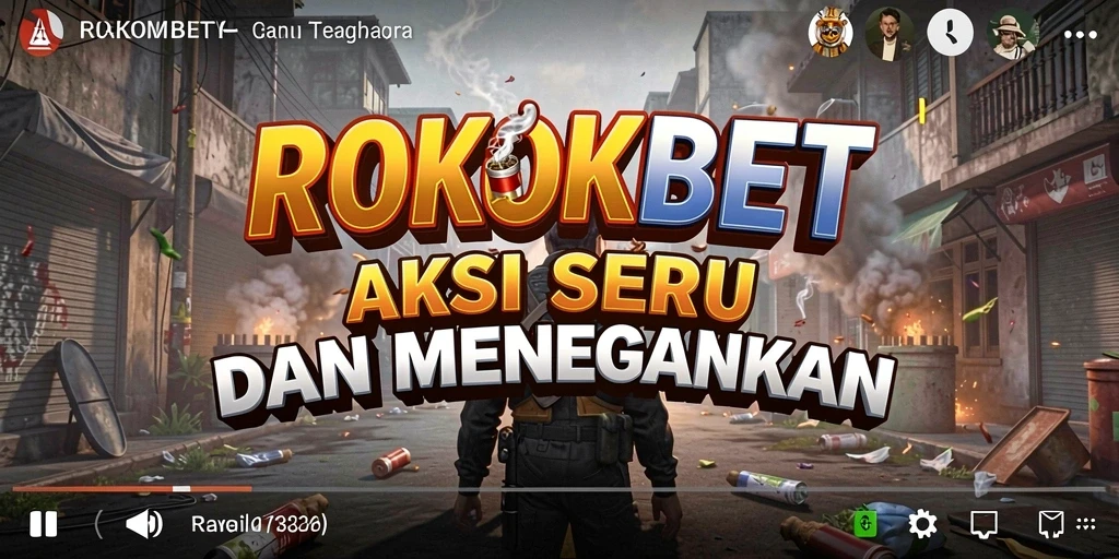 Tampilan gameplay ROKOKBET yang mendebarkan dan penuh aksi.