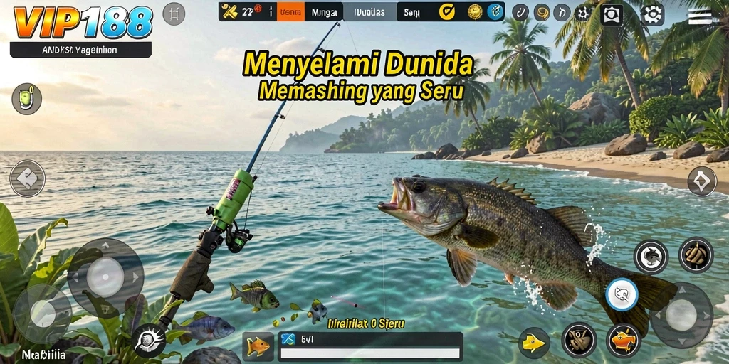 Tangkapan ikan besar dalam gameplay VIP188 yang seru.